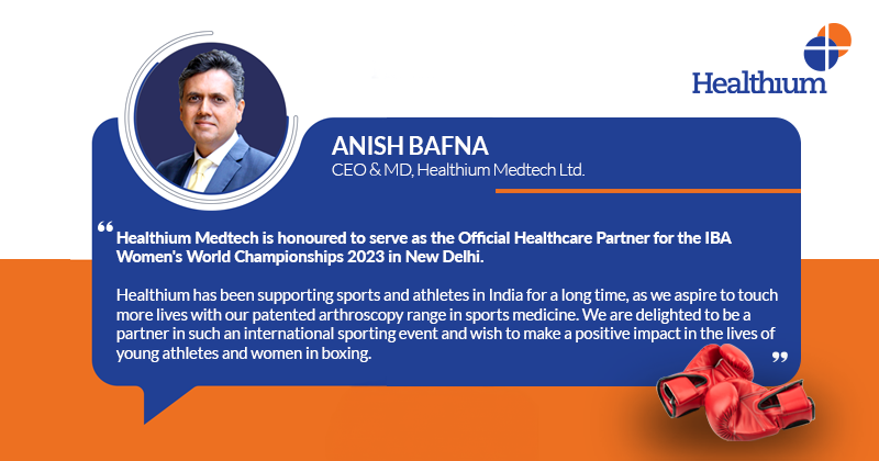 Healthium Medtech announced as the 'Official Healthcare Partner' by Boxing Federation of India for the IBA Women's World Boxing Championship 2023